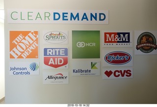 Clear Demand - new logos for wall of fame