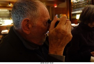 Norm taking a picture