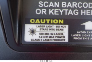 laser light - do not stare into beam sign