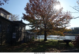 East River Drive (Kelly Drive) walk - sign