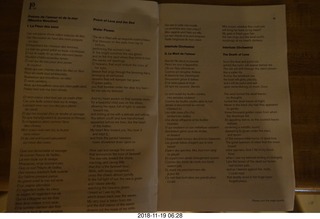 Philadelphia Orchestra program