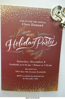 Clear Demand Holiday Party announcement