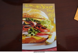 birthday card