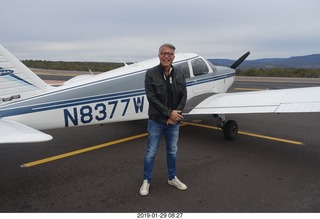 Adam and N8377W at Mystic Bluffs fly-in