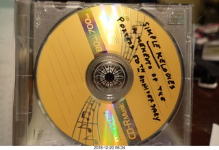CD info from Paul Fine