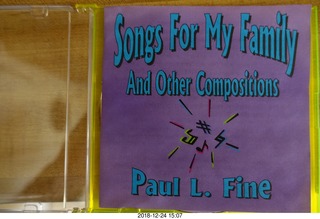 CD info from Paul Fine