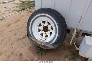 Motown Airport (5AZ6) Arizona Flying Circus - somebody's flat tire