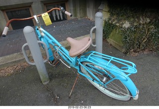Princeton - bike with violation tag