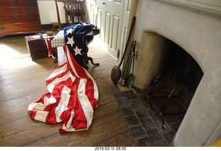 Philadelphia - historical stuff - Betsy Ross house - flag