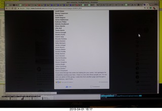 Facebook Piper Comanche posting