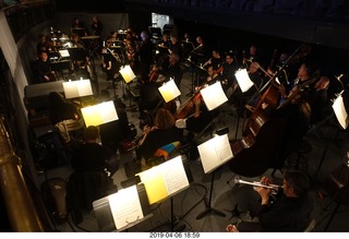 Merriam Theater - Pennsylvania Ballet - pit orchestra