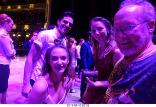 Philadelphia - Academy of Music - Pennsylvania Ballet - Party on the Stage + dancers + Adam