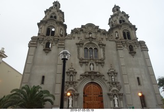 Peru - Lima run - church