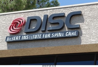 DISC = Desert Institute for Spine Care