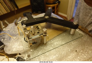 Transcriptor Skeleton Turntable and Vestigal Tonearm assembly