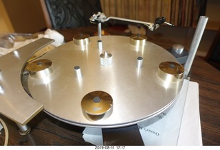 27 a0g. Transcriptor Skeleton Turntable and Vestigal Tonearm assembly