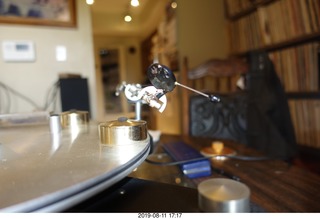 31 a0g. Transcriptor Skeleton Turntable and Vestigal Tonearm assembly