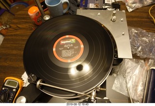 50 a0g. sort-of working Transcriptor turntable with Vestigal tonearm and Ortofon cartridge