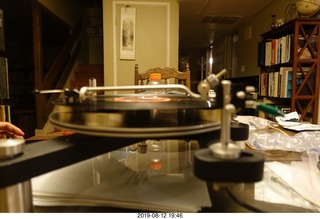 51 a0g. sort-of working Transcriptor turntable with Vestigal tonearm and Ortofon cartridge