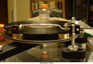 55 a0g. sort-of working Transcriptor turntable with Vestigal tonearm and Ortofon cartridge