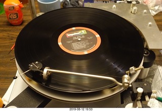 sort-of working Transcriptor turntable with Vestigal tonearm and Ortofon cartridge