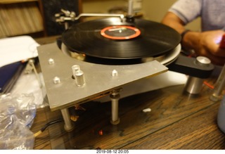 62 a0g. sort-of working Transcriptor turntable with Vestigal tonearm and Ortofon cartridge