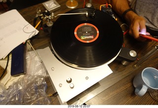 67 a0g. sort-of working Transcriptor turntable with Vestigal tonearm and Ortofon cartridge