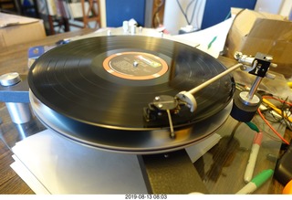 sort-of working Transcriptor turntable with Vestigal tonearm and Ortofon cartridge