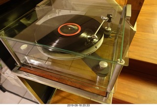 Transcriptor Skeleton turntable with Vestigal tonearm