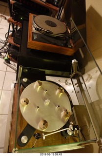 121 a0g. Transcriptor Skeleton Turntable and Vestigal Tonearm + Linn/LOCI