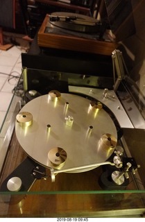 129 a0g. Transcriptor Skeleton Turntable and Vestigal Tonearm