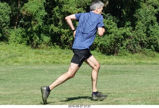 Curtis Arboretum - Cheltenham XC alumni race - finish - Mark G