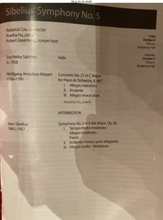 Phoenix Symphony - program