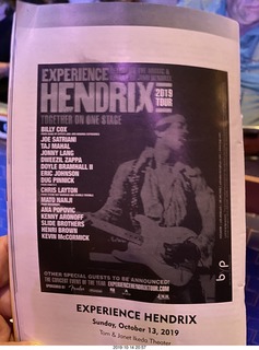 Mesa Arts Center - Experience Hendrix - program