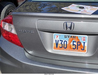 Bryce Canyon - rental car