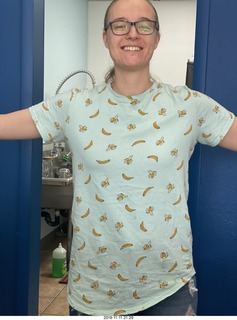 Alanna Hopka banana shirt