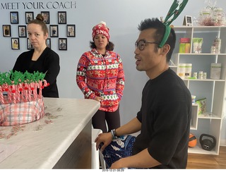 pot luck at work - birthday cake