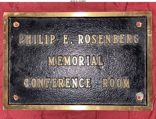 Philip E. Rosenberg calendar