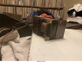 Quad ESL repair, replacing EHT power-supply board