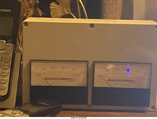 Quad ESL repair, replacing EHT power-supply board - peak voltmeters I made years ago