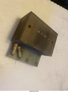 Quad ESL repair - replacing the EHT power supply - voltmeter - AC mains voltage