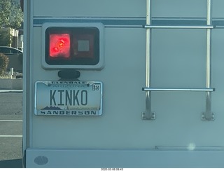 strange license plate