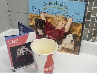 Chandler - Nellie McKay records and popcorn