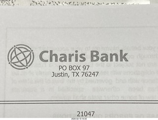 Charis Bank logo