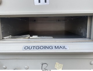 empty mail box