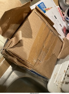 box from Russia with tapes