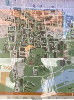 Princeton University Alumni Day - map