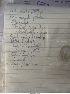 notes tony
