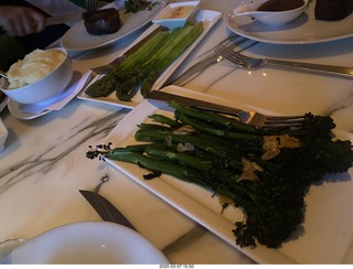 Barclay Prime restaurant  - veggies