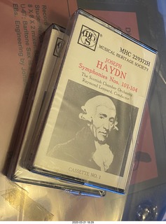 Musical Heritage Society (MHS) compact cassettes in original shrink wrap